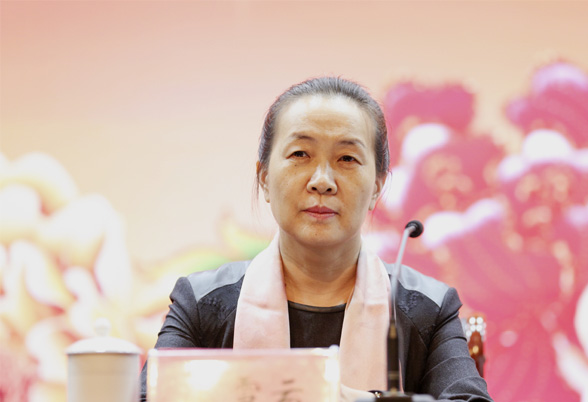 党委书记王雪云讲话